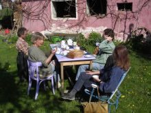 Besuch aus Deutschland, Frank und Sara