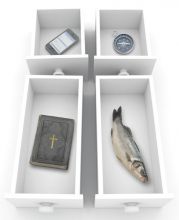 Plakatmotiv der Ausstellung Gesichter des Christentums