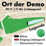 Ort der Demo